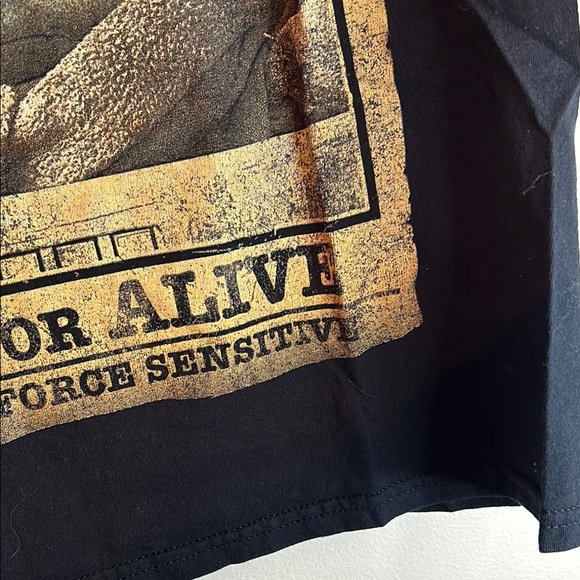 Star Wars Black Vintage Baby Yoda Tee - Picture 6 of 7